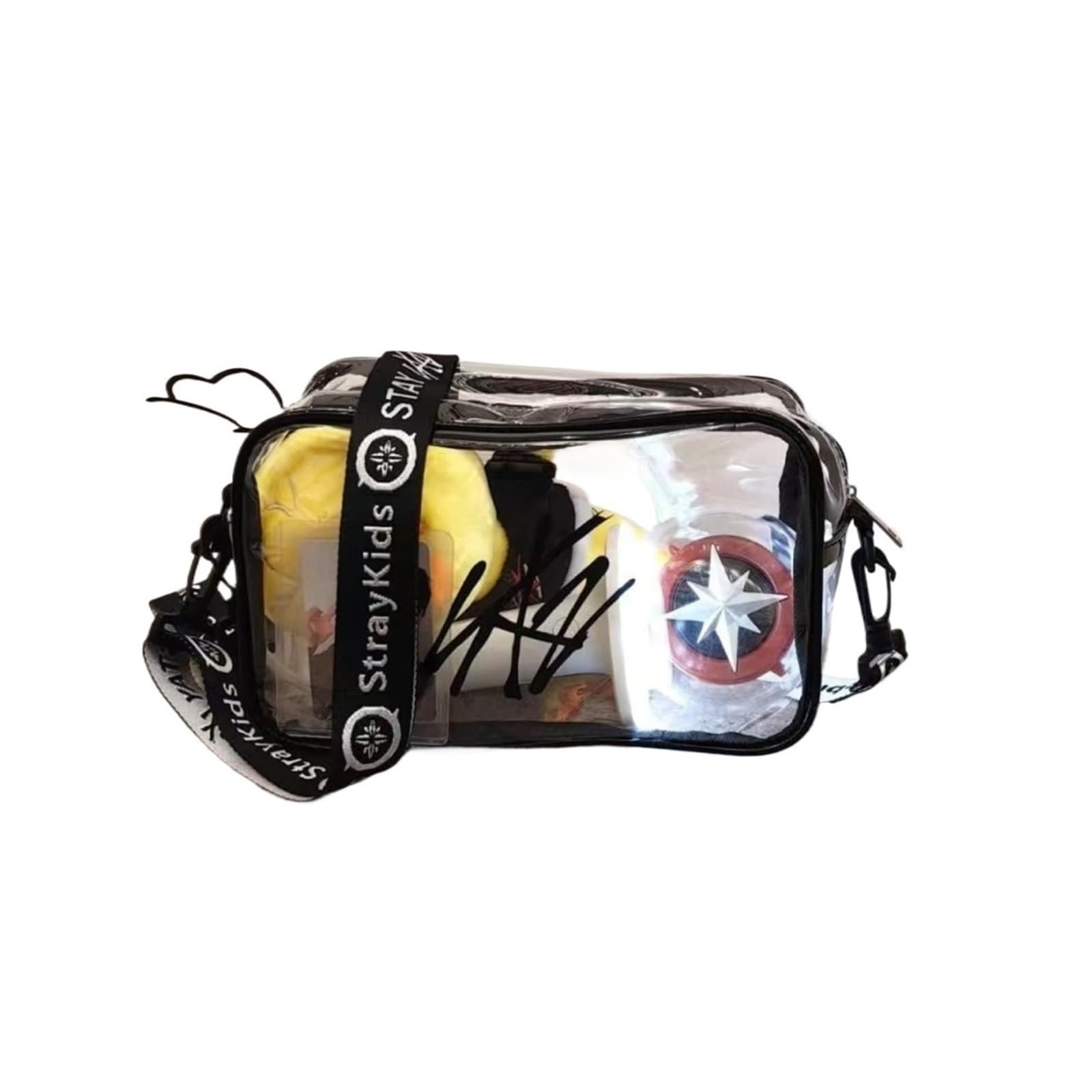 Amazon.com: Cynefoa Stray Kids Lightstick Storage Bag PVC